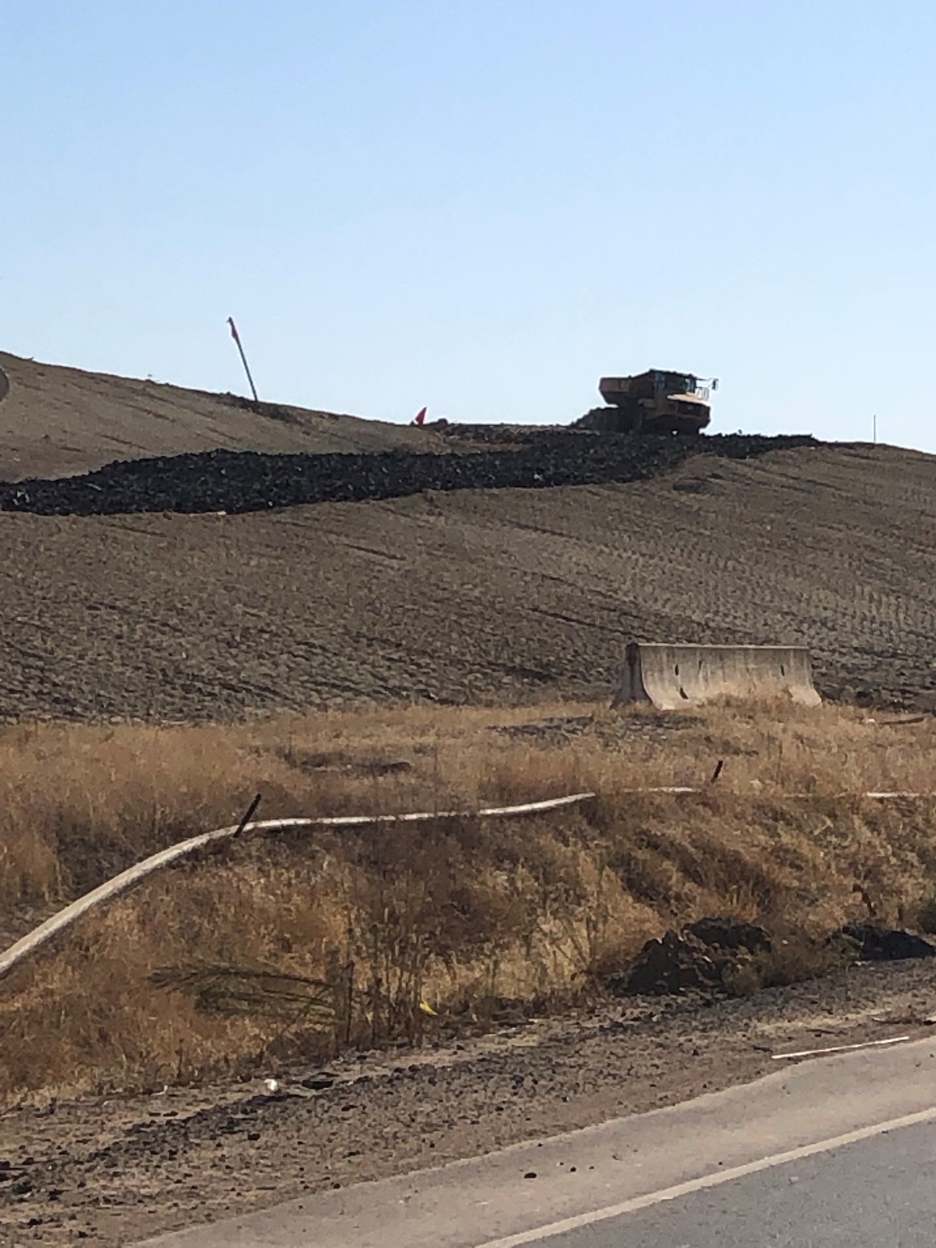 Use of tire-derived aggregates (TDA) at the Kiefer Landfill