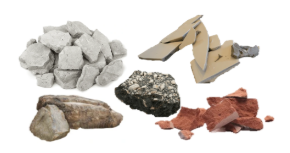 Ashphalt, tiles, rocks & stucco (clean, no dirt, no trash, no rebar)