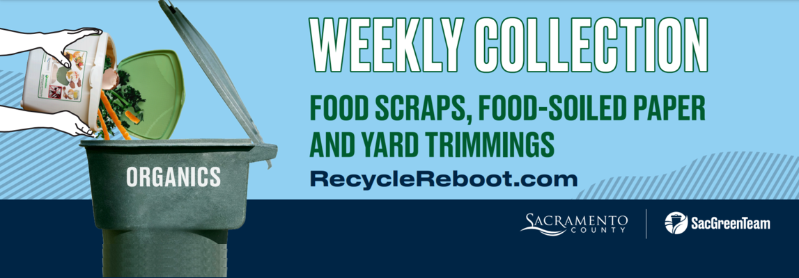 Your Green Waste cart is your Organics cart for weekly collection of food scraps... 