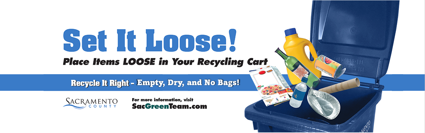 Recycle it Right - Empty, Dry, and No Bags